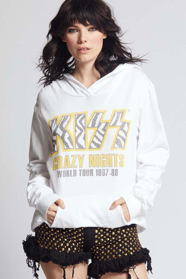 recycled karma KISS Crazy Nights Japan World Tour Oversized Hoodie