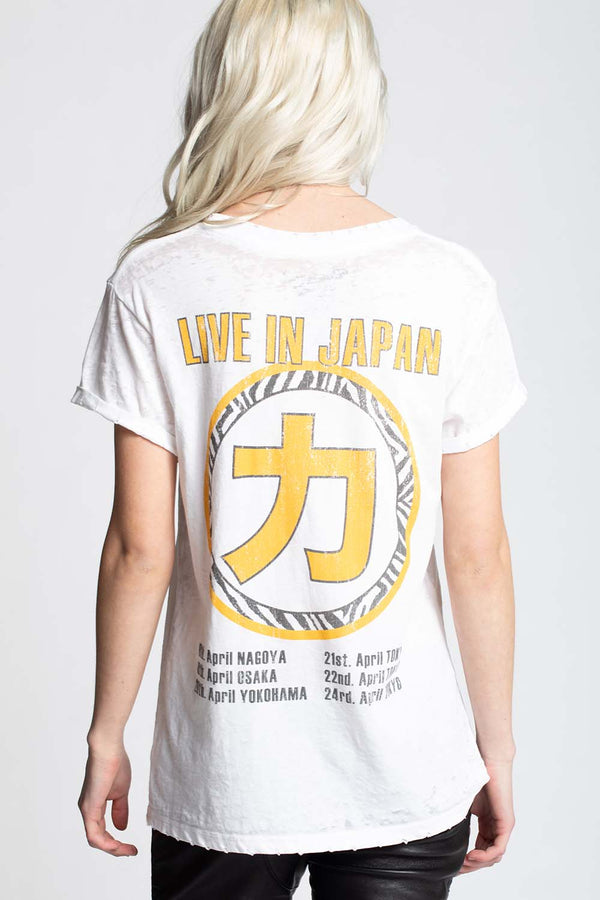 Recycled Karma KISS Crazy Nights World Tour Vintage Concert Tee