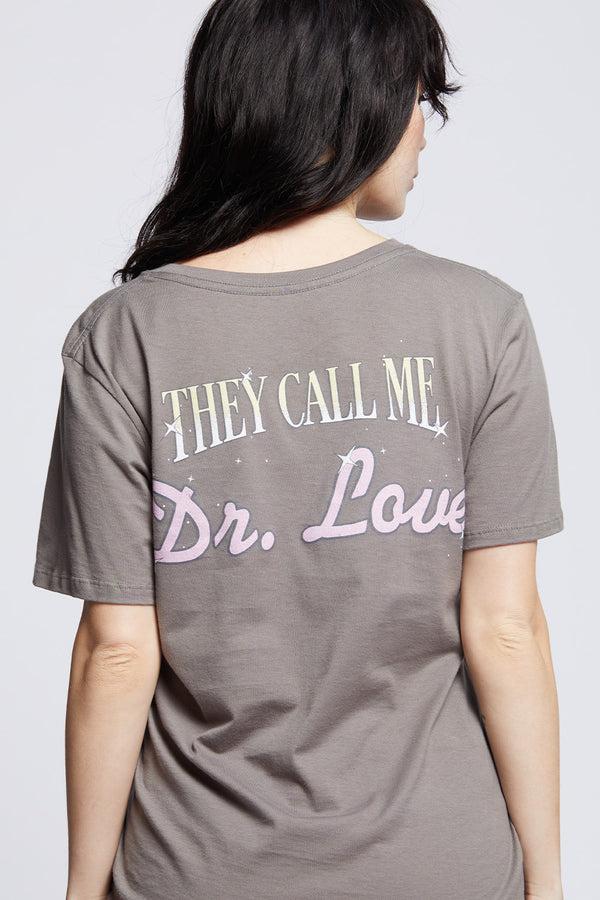 Recycled Karma KISS Dr. Love Vintage Graphic Boyfriend Tee