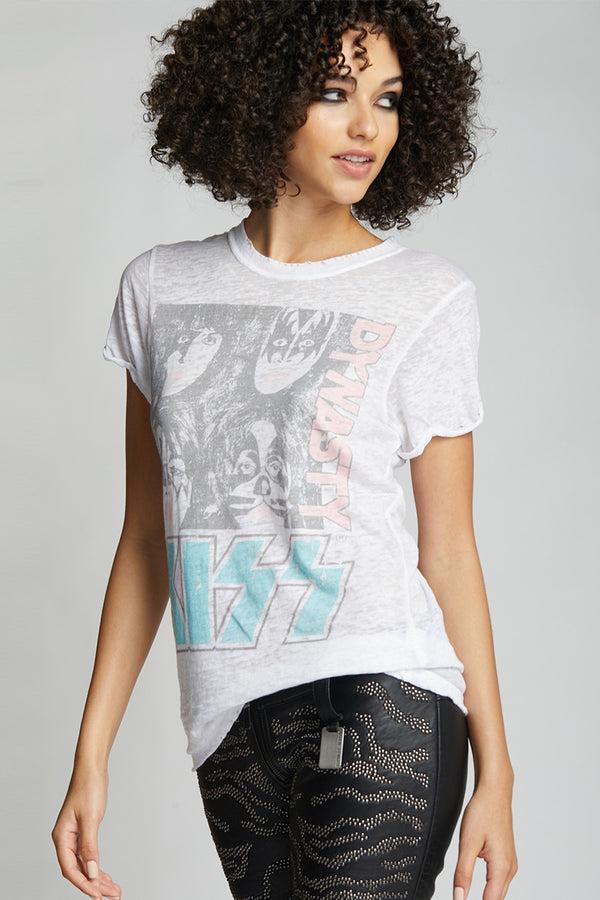 Recycled Karma KISS Dynasty Tour Vintage Burnout Tee