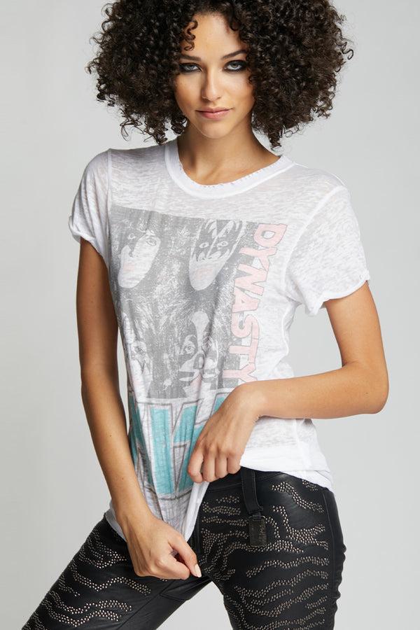 Recycled Karma KISS Dynasty Tour Vintage Burnout Tee