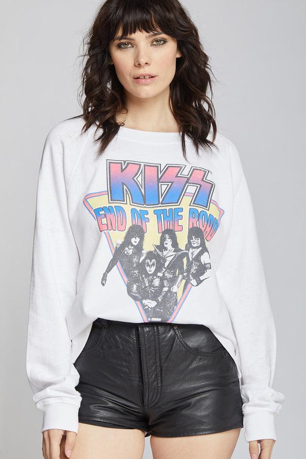 recycled karma KISS End Of The Road Tour Oversized Sweatshirt