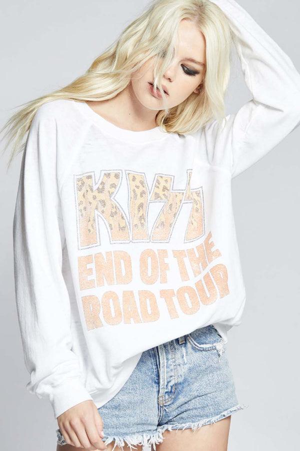 recycled karma KISS End Of The Road Tour Oversized Sweatshirt