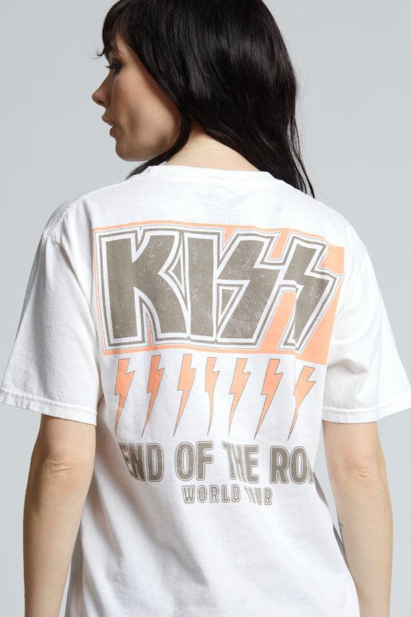 Recycled Karma KISS End Of The Road Tour Unisex Concert Tee