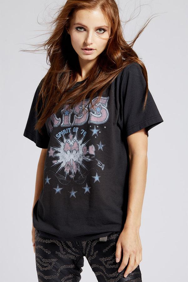 recycled karma KISS Spirit Of '76 Sustainable Unisex Cotton Tee