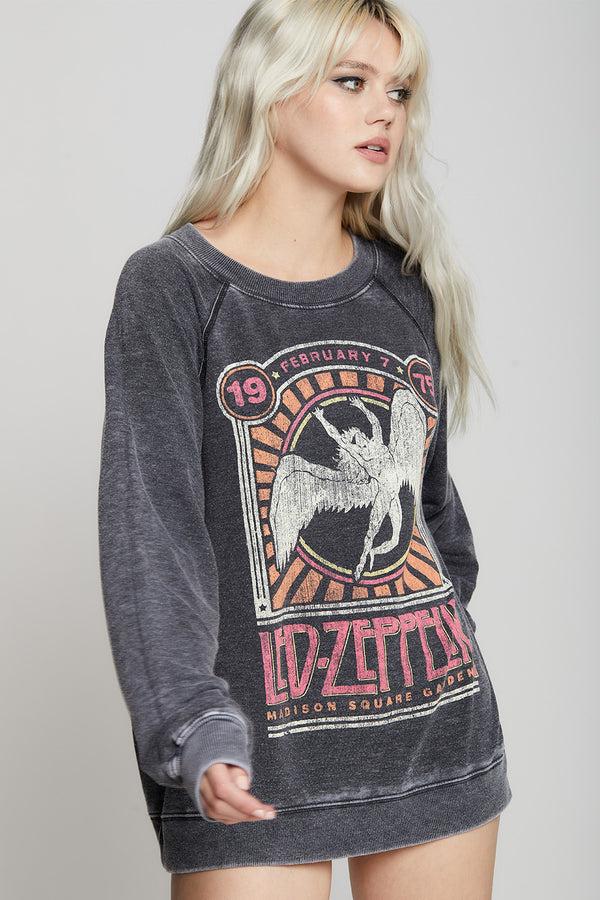 Recycled Karma Led Zeppelin 1975 Oversized Vintage Sweatshirt