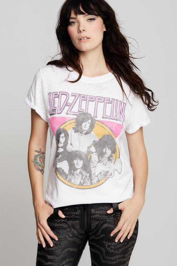 Recycled Karma Led Zeppelin Band Members Vintage Graphic Tee