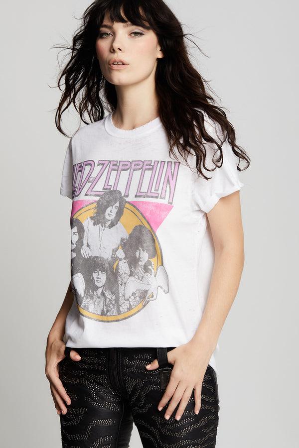 Recycled Karma Led Zeppelin Band Members Vintage Graphic Tee