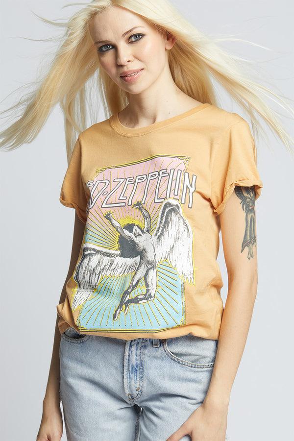 recycled karma Led Zeppelin Icarus Logo Vintage Inspired Graphic Tee