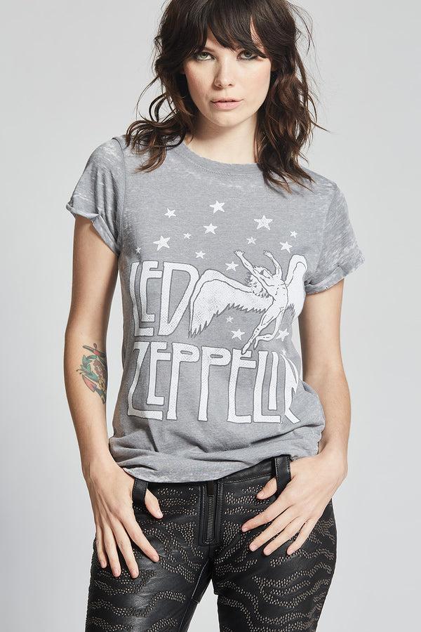 Recycled Karma Led Zeppelin Logo Vintage Graphic Tee
