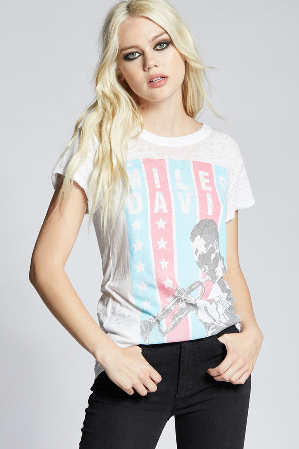 recycled karma Miles Davis Classic American Vintage Tee