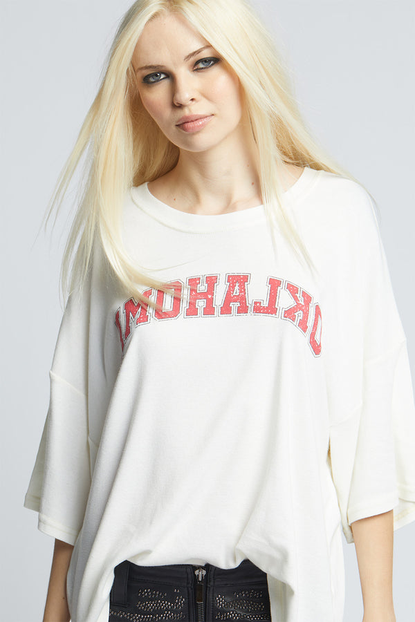 Recycled Karma Oklahoma One Size Tee - Vintage Inspired Tee