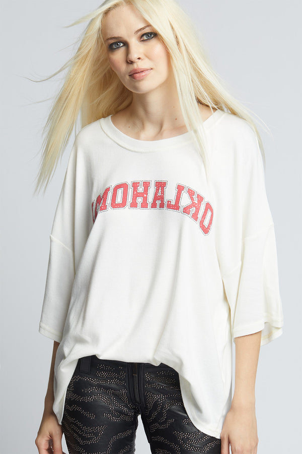 recycled karma Oklahoma One Size Tee - Vintage Inspired Tee