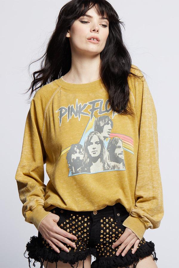 recycled karma Pink Floyd Album Oversized Vintage Band Sweatshirt