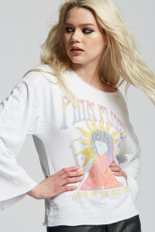 Recycled Karma Pink Floyd Shine On You Crazy Diamond Vintage Bell Sleeve
