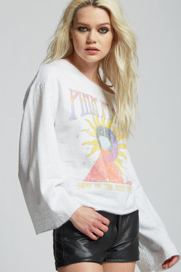 Recycled Karma Pink Floyd Shine On You Crazy Diamond Vintage Bell Sleeve