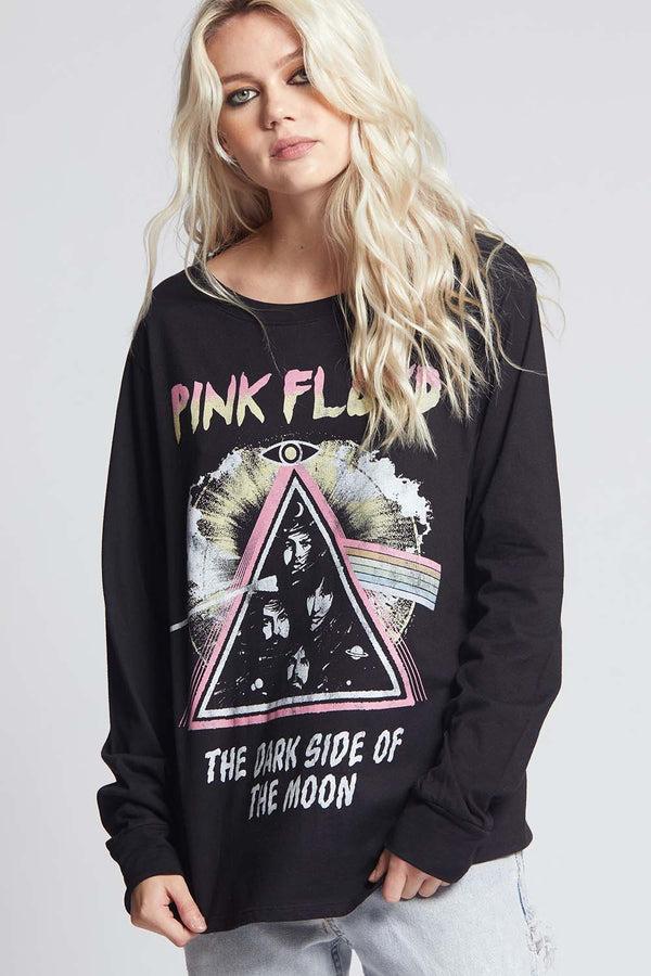 Recycled Karma Pink Floyd The Dark Side Of The Moon Long Sleeve Graphic Tee
