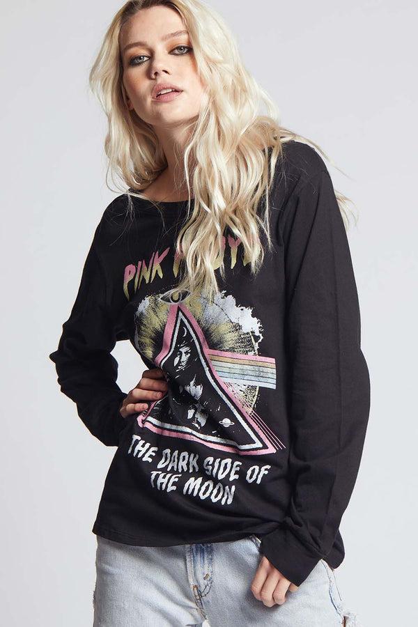recycled karma Pink Floyd The Dark Side Of The Moon Long Sleeve Graphic Tee