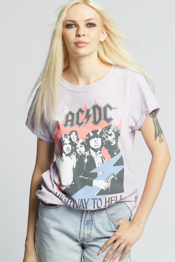 recycled karma AC/DC Highway to Hell Rocker Tee