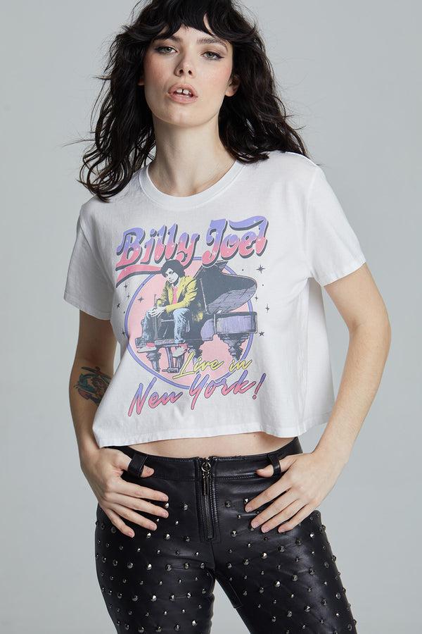 Recycled Karma Billy Joel New York Crop Tee