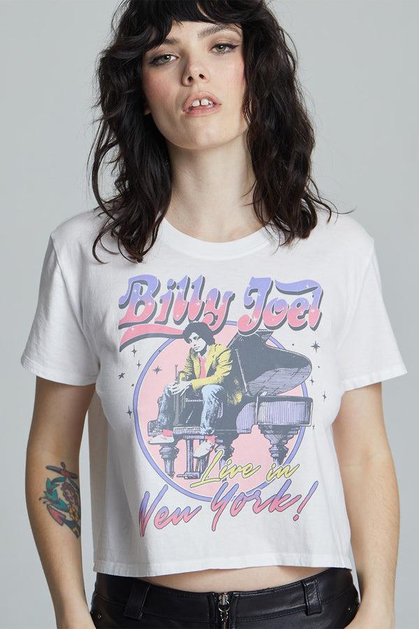 Recycled Karma Billy Joel New York Crop Tee