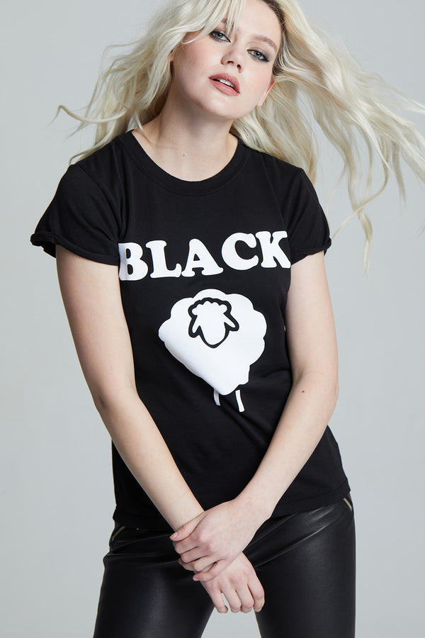 recycled karma Black Black Sheep Tee