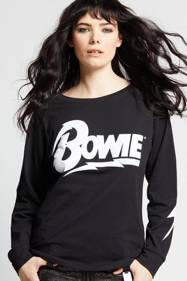 Recycled Karma Bowie Bolt Long Sleeve Tee