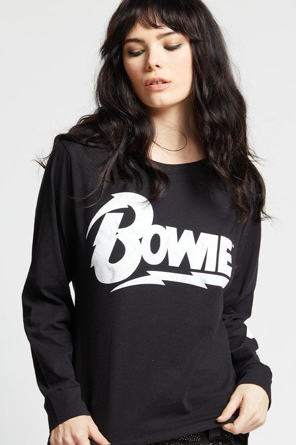 Recycled Karma Bowie Bolt Long Sleeve Tee
