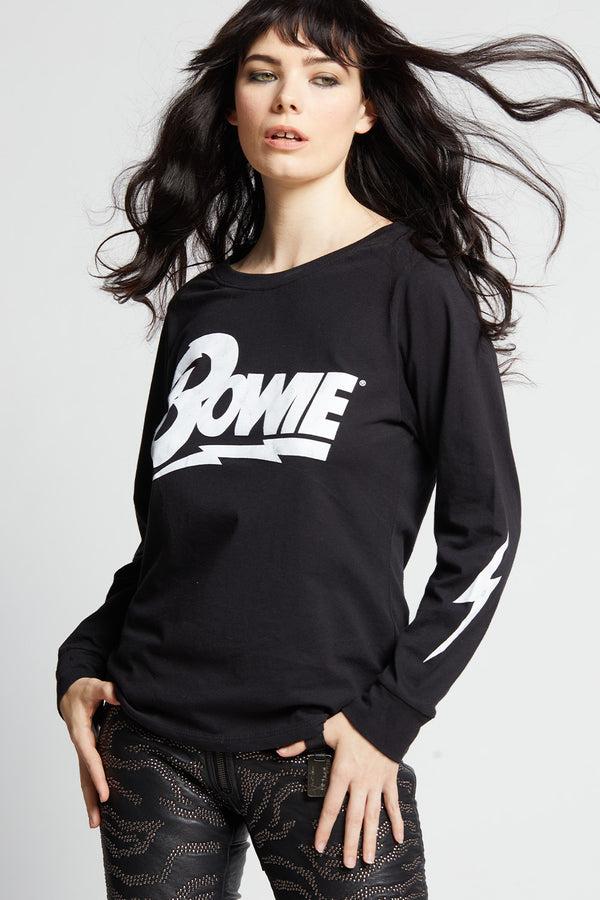 Recycled Karma Bowie Bolt Long Sleeve Tee