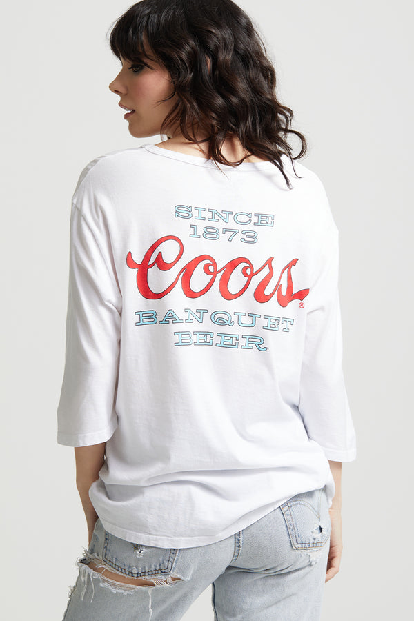 Recycled Karma Coors 3/4 Sleeve Tee