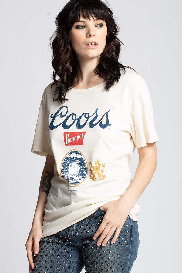 Recycled Karma Coors Banquet Boyfriend Tee