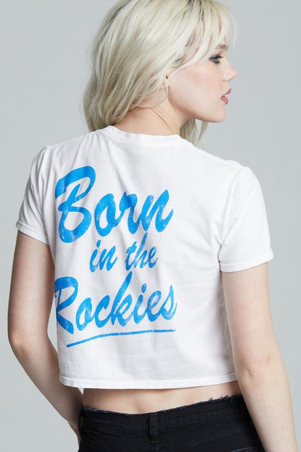 Recycled Karma Coors Light 1992 Vintage Crop Top