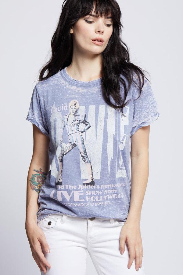 Recycled Karma David Bowie Hollywood Vintage Tee