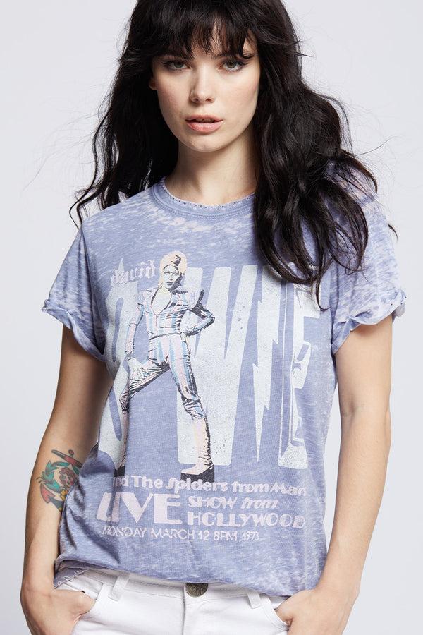 Recycled Karma David Bowie Hollywood Vintage Tee