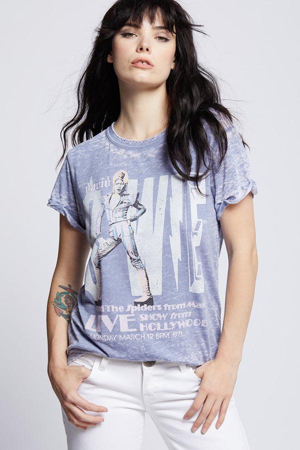 recycled karma David Bowie Hollywood Vintage Tee