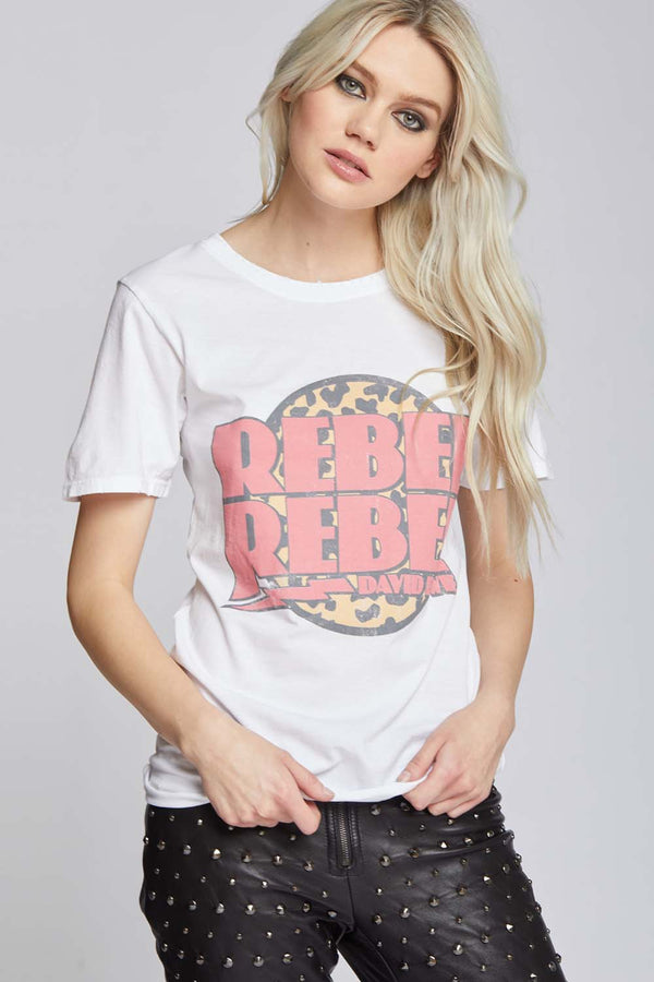 recycled karma David Bowie Rebel Rebel Tee
