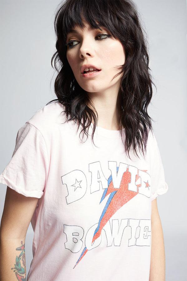 Recycled Karma David Bowie Star Bolt Tee