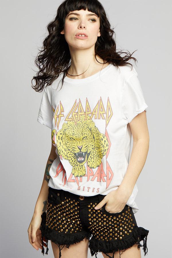 Recycled Karma Def Leppard Animal Vintage Tee