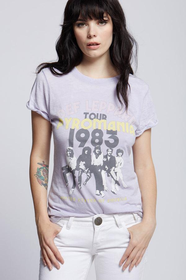 Recycled Karma Def Leppard Pyromania 1983 Tour Tee