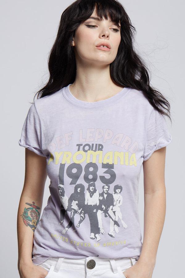Recycled Karma Def Leppard Pyromania 1983 Tour Tee