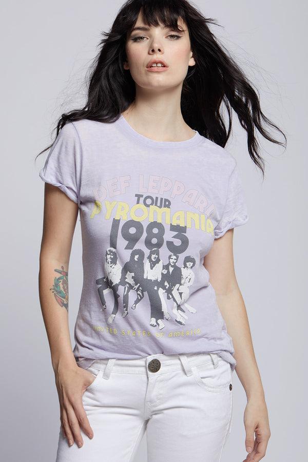 recycled karma Def Leppard Pyromania 1983 Tour Tee