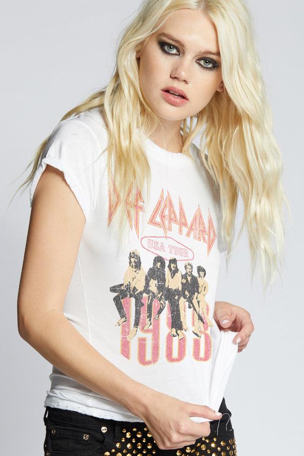 Recycled Karma Def Leppard USA Tour Tee