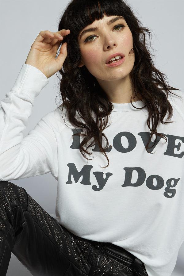 Recycled Karma Dog Lover Oversized Sweatshirt