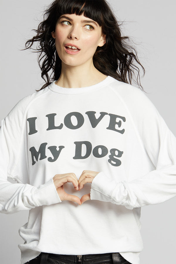 Recycled Karma Dog Lover Oversized Sweatshirt
