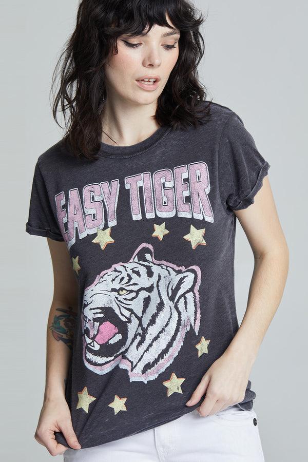 Recycled Karma Easy Tiger Star Tee