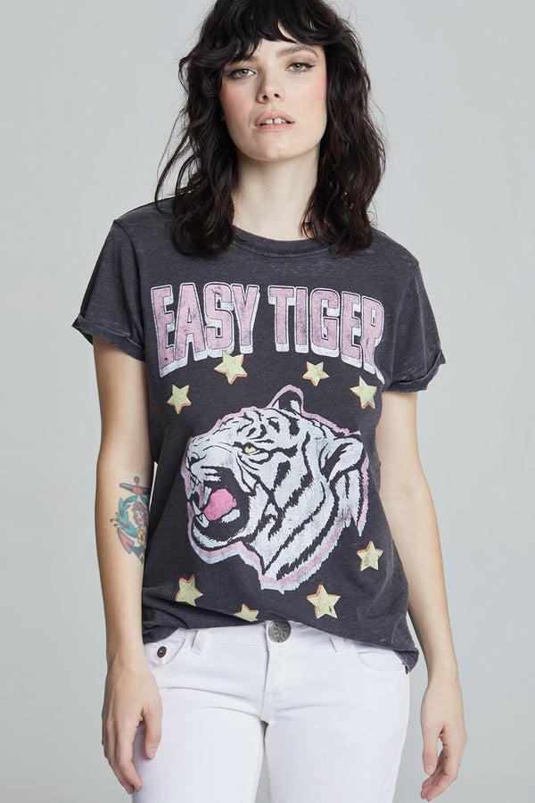 Recycled Karma Easy Tiger Star Tee