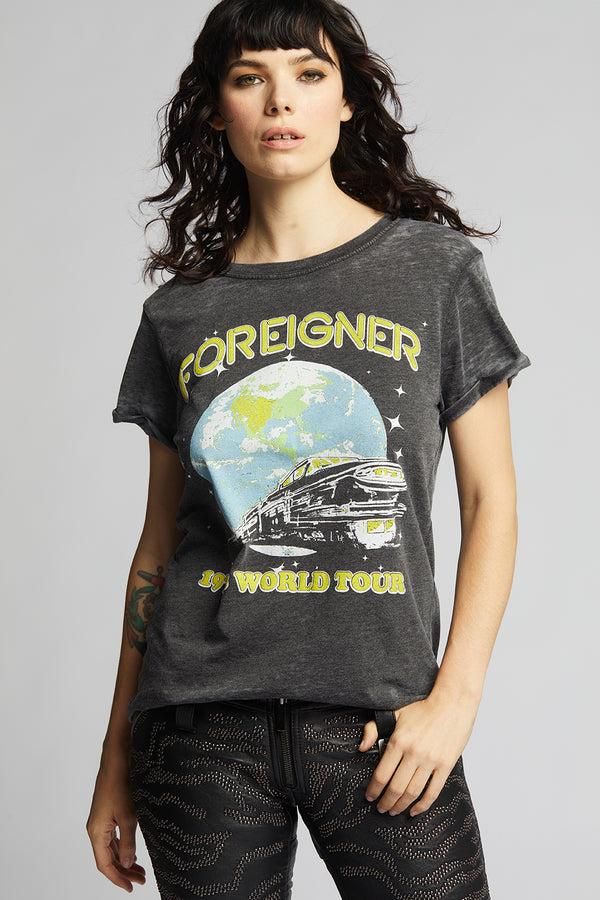 recycled karma Foreigner 1978 World Tour Tee