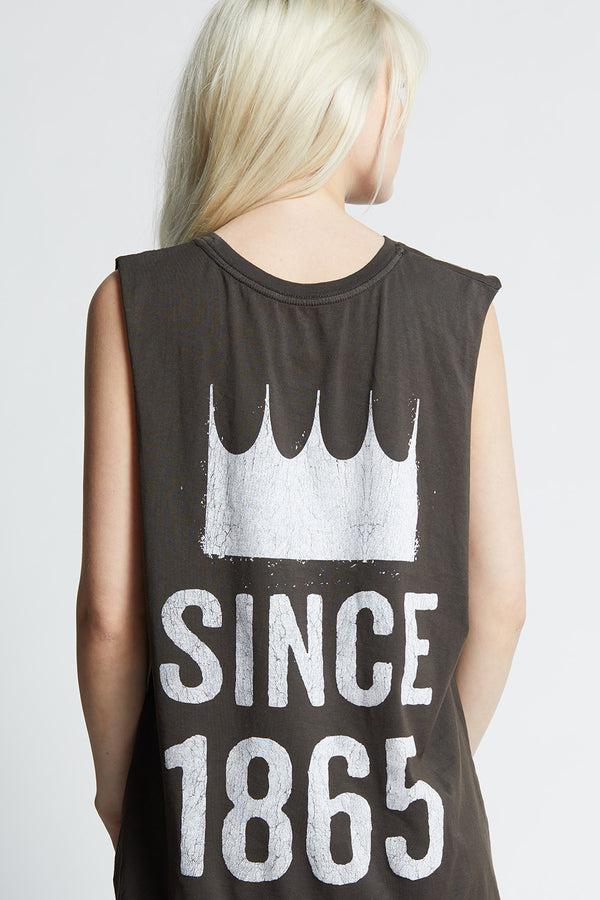 Recycled Karma Hamm's Vintage Graphic Muscle Tank