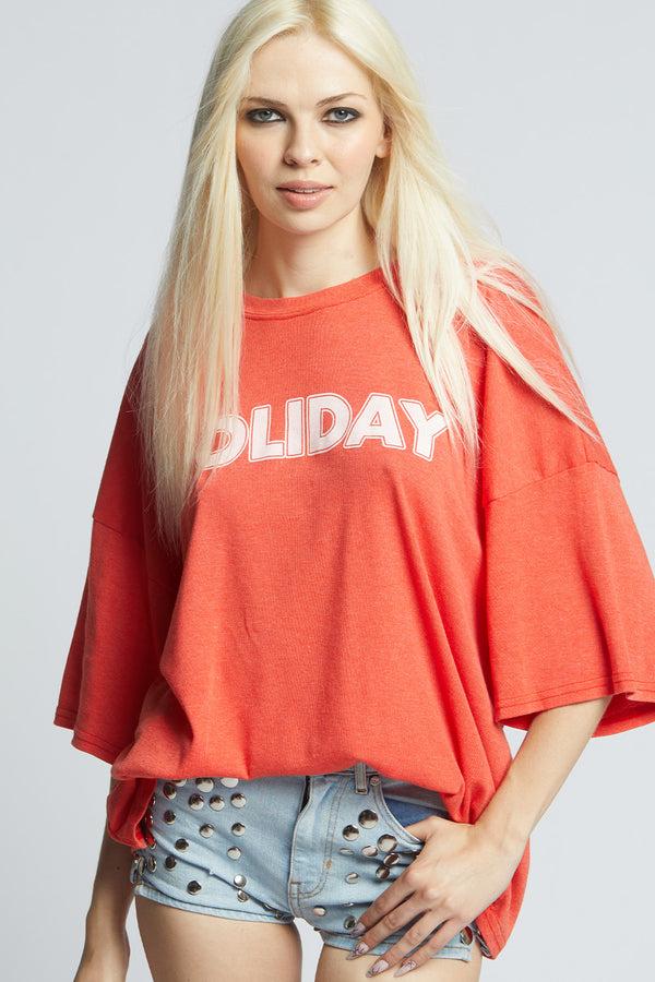 recycled karma Holiday One Size Baby Rib Tee