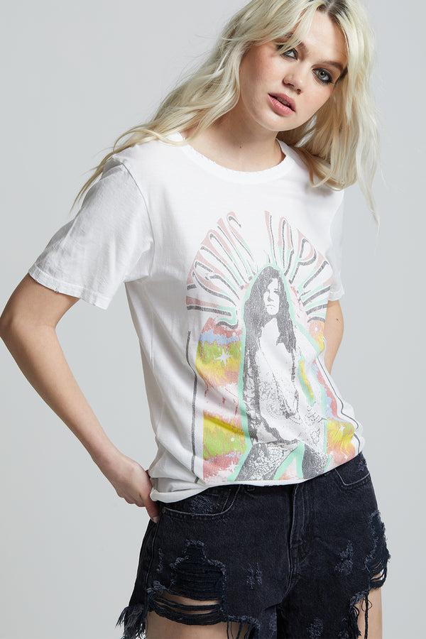 Recycled Karma Janis Joplin Concert Boyfriend Tee